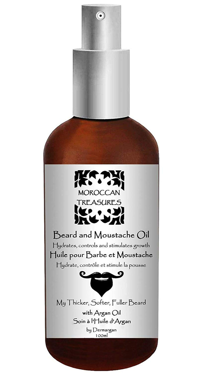 Beard oil for men.